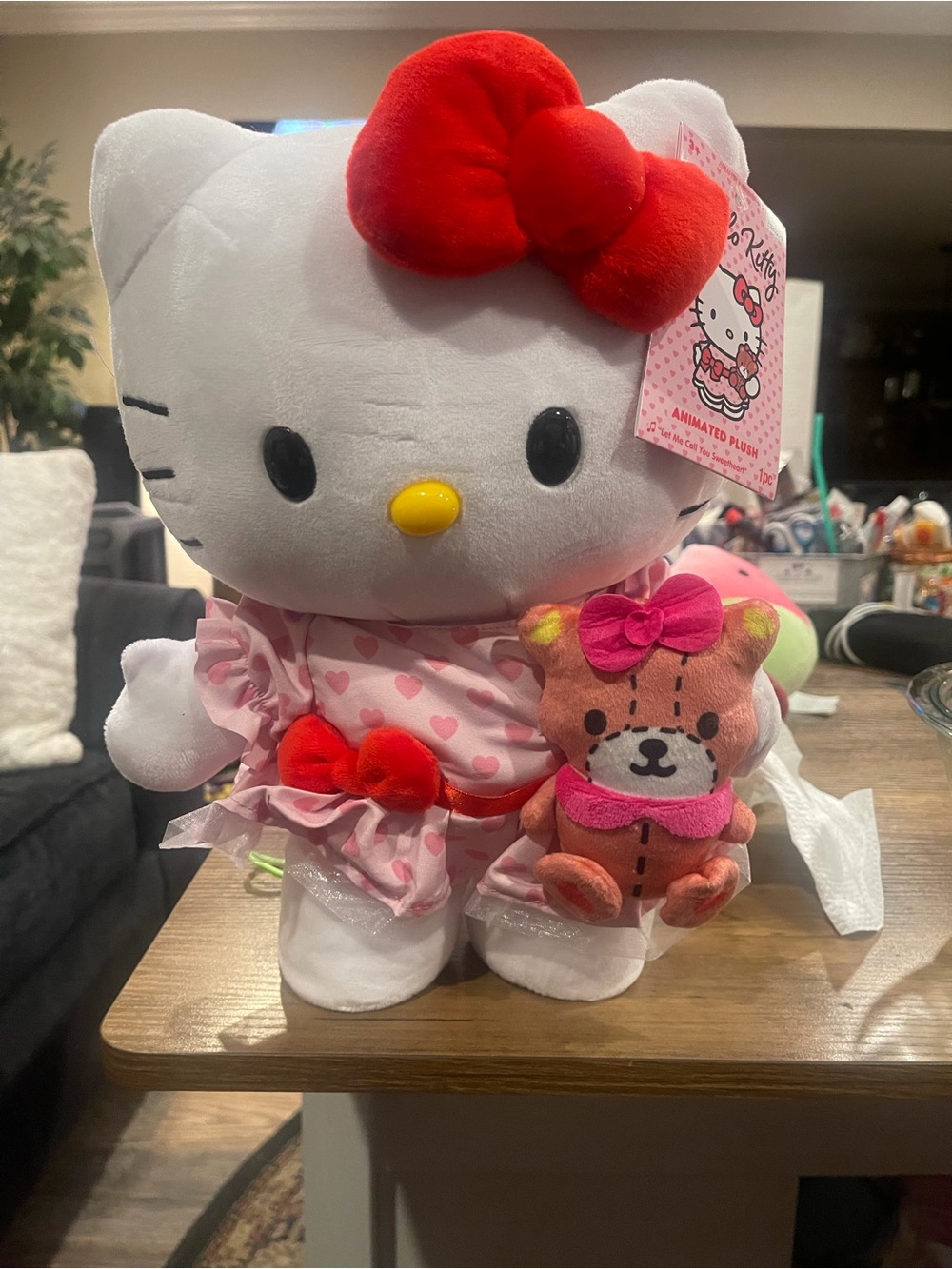 Hello Kitty valentines side stepper